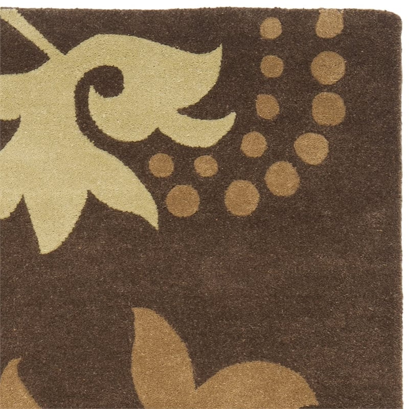 Safavieh Soho Brown Contemporary Rug - Runner 2'6