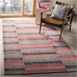 Safavieh Striped Kilim Rust Contemporary Rug - 8' x 10'