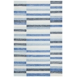 Safavieh Striped Kilim Blue Contemporary Rug - 5' x 8'