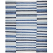 Safavieh Striped Kilim Blue Contemporary Rug - 8' x 10'