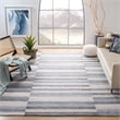 Safavieh Striped Kilim Grey Contemporary Rug - 5' x 8'