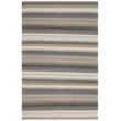 Safavieh Striped Kilim Grey Contemporary Rug - 4' x 6'