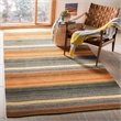 Safavieh Striped Kilim Grey Contemporary Rug - 5' x 8'
