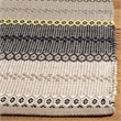 Safavieh Striped Kilim Grey Contemporary Rug - 8' x 10'