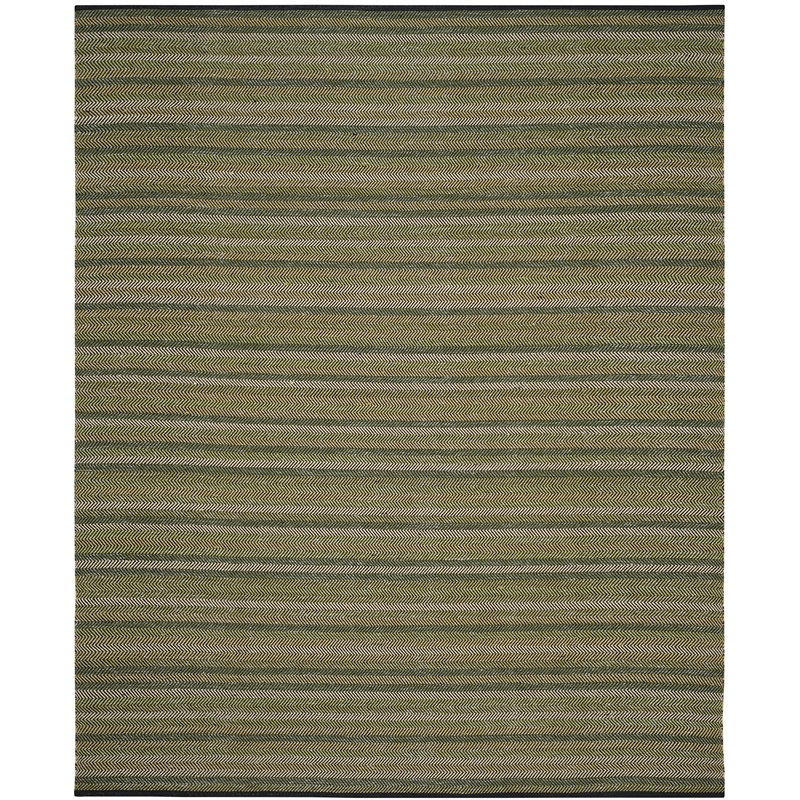 Safavieh Striped Kilim Green Contemporary Rug - 4' x 6'