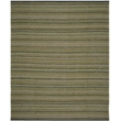 Safavieh Striped Kilim Green Contemporary Rug - 4' x 6'