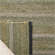 Safavieh Striped Kilim Green Contemporary Rug - 4' x 6'