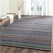 Safavieh Striped Kilim Grey Contemporary Rug - 8' x 10'