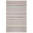 Safavieh Striped Kilim Light Grey Contemporary Rug - 5' x 8'