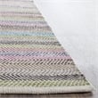 Safavieh Striped Kilim Light Grey Contemporary Rug - 8' x 10'
