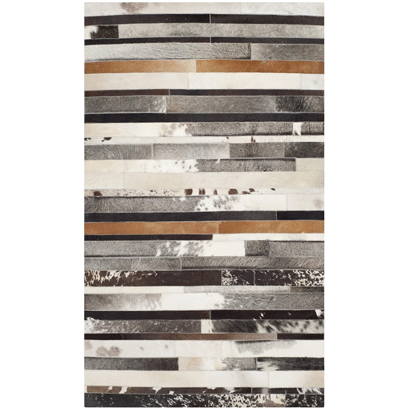 Safavieh Studio Leather Ivory Shag Rug - 3' x 5'