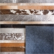 Safavieh Studio Leather Ivory Shag Rug - 3' x 5'