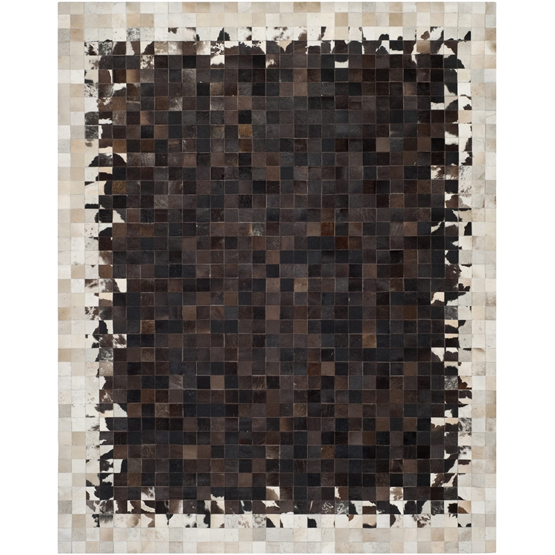 Safavieh Studio Leather Ivory Shag Rug - 8' x 10'