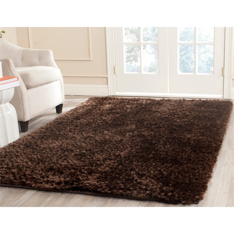 Safavieh Saint Tropez Chocolate Contemporary Rug - 4' x 6'