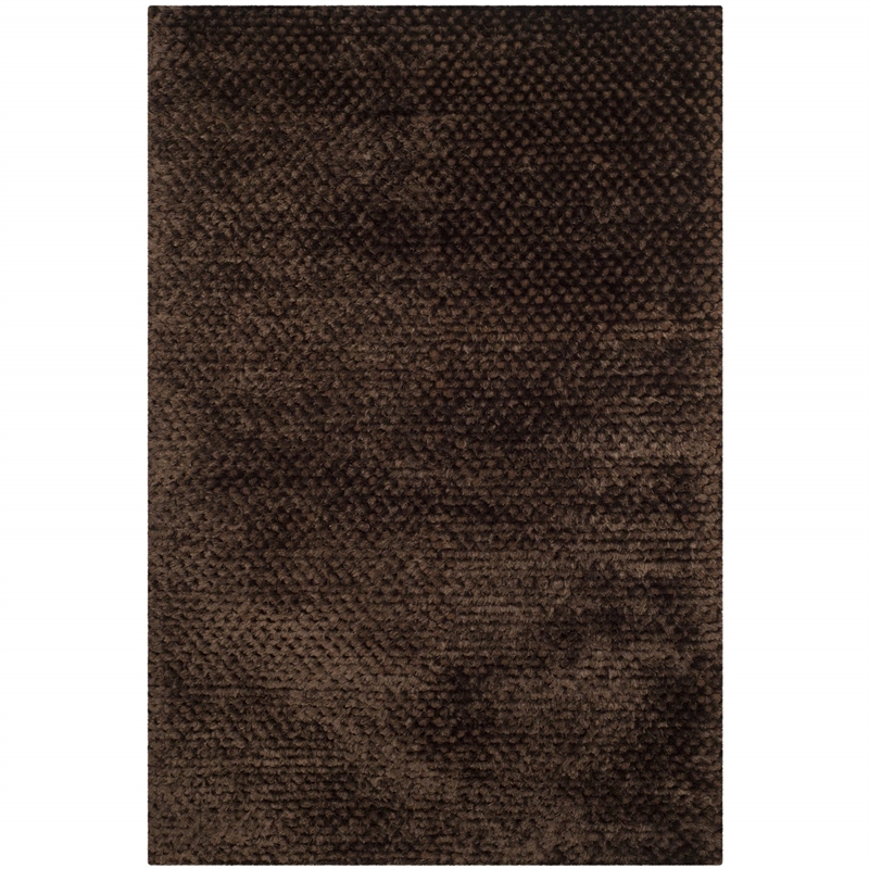 Safavieh Saint Tropez Chocolate Contemporary Rug - 4' x 6'
