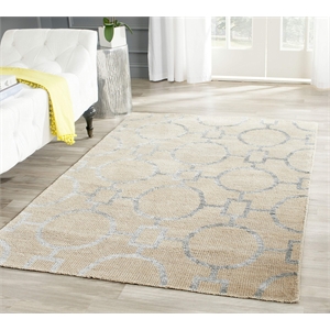 Safavieh Stone Wash Beige Contemporary Rug - 4' x 6'