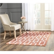Safavieh Stone Wash Rust Contemporary Rug - 4' x 6'