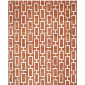 Safavieh Stone Wash Rust Contemporary Rug - 5' x 8'
