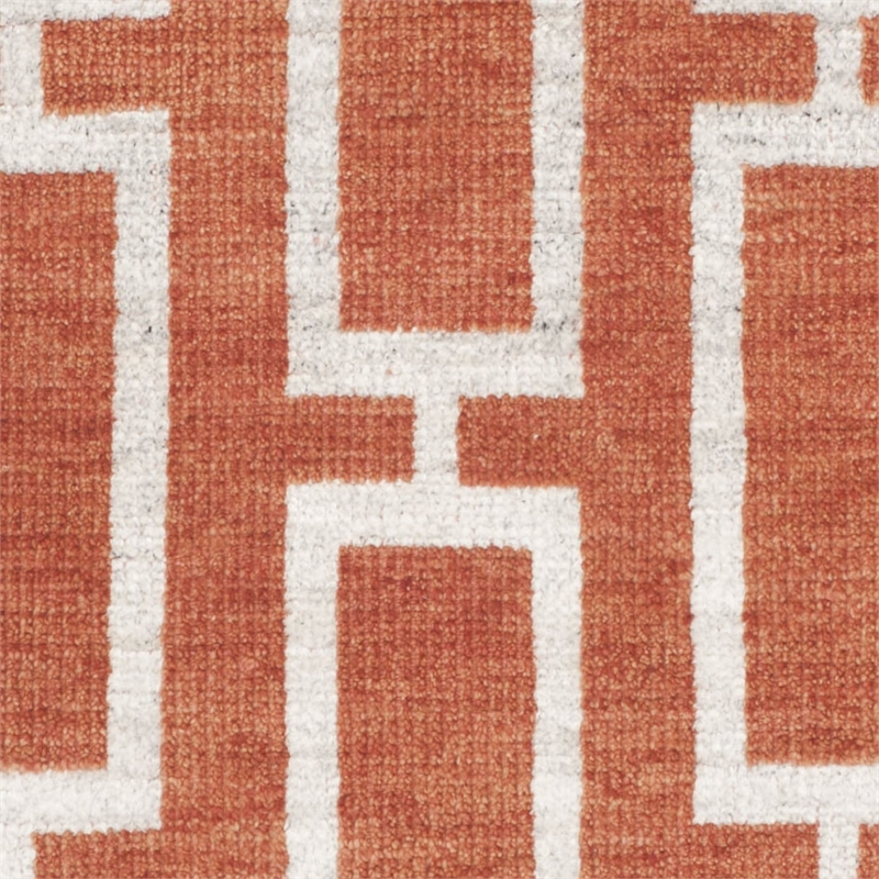 Safavieh Stone Wash Rust Contemporary Rug - 5' x 8'