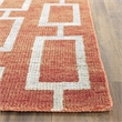 Safavieh Stone Wash Rust Contemporary Rug - 8' x 10'