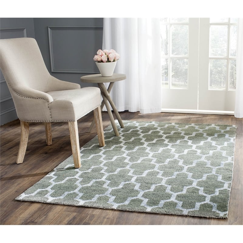 Safavieh Stone Wash Charcoal Contemporary Rug - 4' x 6'