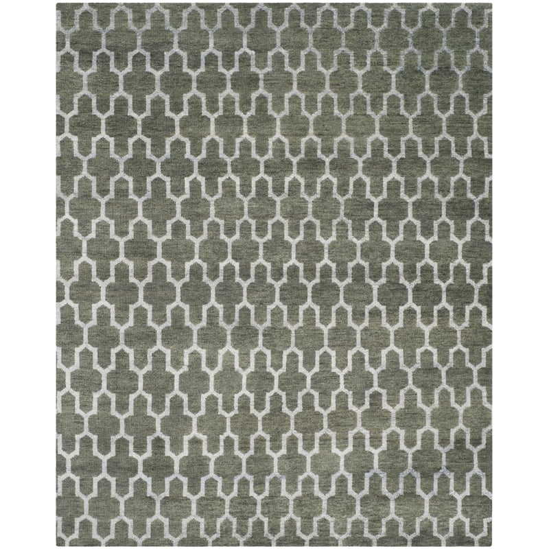 Safavieh Stone Wash Charcoal Contemporary Rug - 5' x 8'