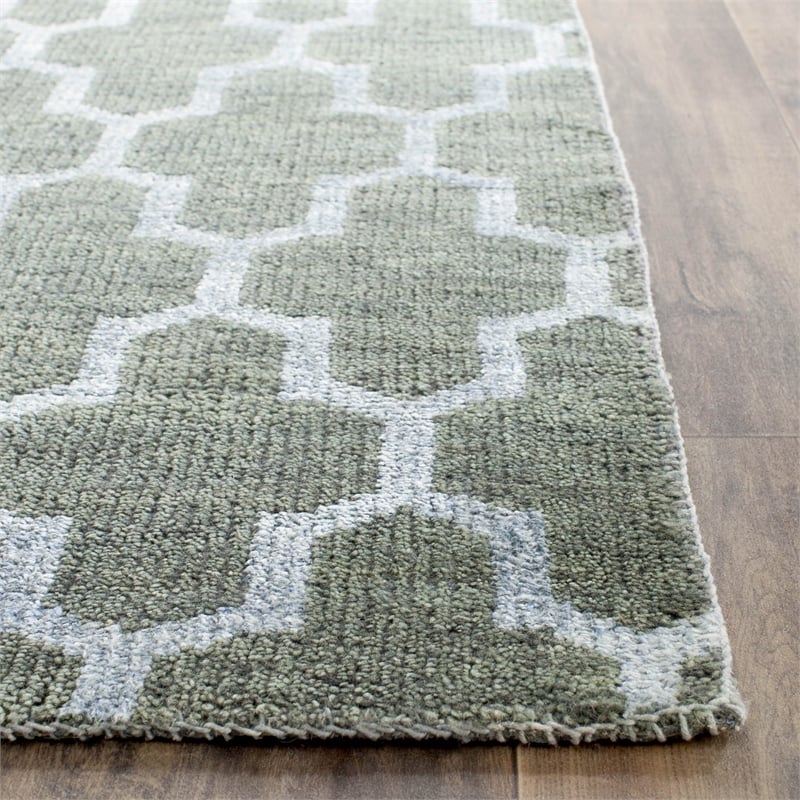 Safavieh Stone Wash Charcoal Contemporary Rug - 5' x 8'