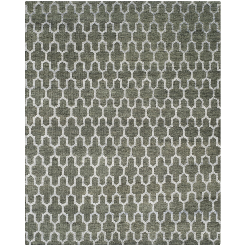 Safavieh Stone Wash Charcoal Contemporary Rug - 8' x 10'