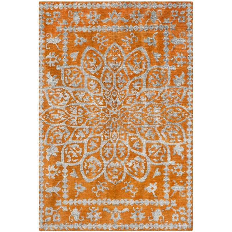 Safavieh Stone Wash Copper Contemporary Rug - 4' x 6'