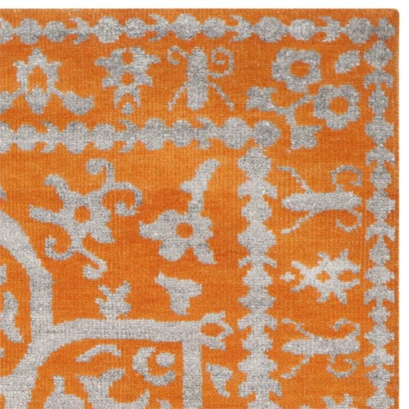 Safavieh Stone Wash Copper Contemporary Rug - 4' x 6'