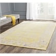 Safavieh Stone Wash Yellow Contemporary Rug - 8' x 10'