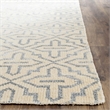 Safavieh Stone Wash Silver Contemporary Rug - 4' x 6'