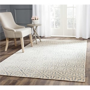 Safavieh Stone Wash Silver Contemporary Rug - 5' x 8'