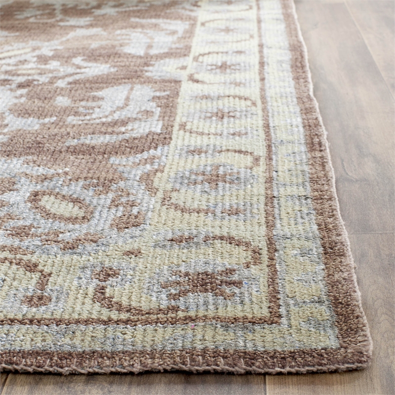 Safavieh Stone Wash Charcoal Contemporary Rug - 5' x 8'