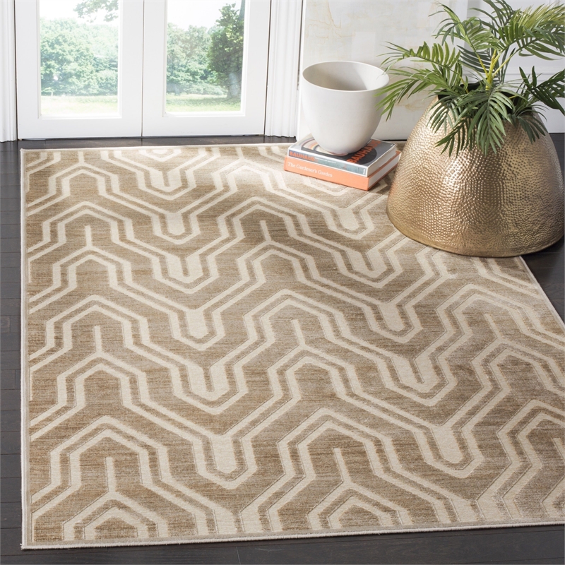 Safavieh Stonewashed Beige Contemporary Rug - 5' x 8'