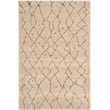 Safavieh Tunisia 4' X 6' Power Loomed Rug in Ivory/Brown