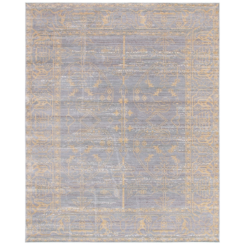 Safavieh Valencia Grey Traditional Rug - 8' x 10'