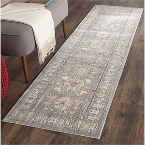 Safavieh Valencia Mauve Traditional Rug - 2'3&quot x 8'
