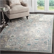 Safavieh Valencia 3' X 5' Polyester Power Loomed Rug in Mauve / Ivory