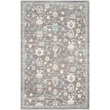 Safavieh Valencia 5' X 8' Polyester Power Loomed Rug in Mauve / Ivory