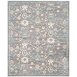 Safavieh Valencia 8' X 10' Polyester Power Loomed Rug in Mauve / Ivory