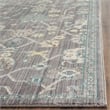 Safavieh Valencia 9' X 12' Polyester Power Loomed Rug in Mauve / Ivory