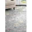 Safavieh Valencia 9' X 12' Polyester Power Loomed Rug in Mauve / Ivory