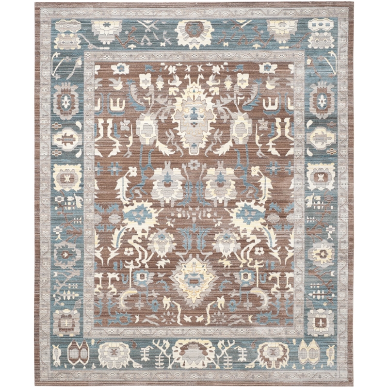 Safavieh Valencia Chocolate Traditional Rug - 9' x 12'