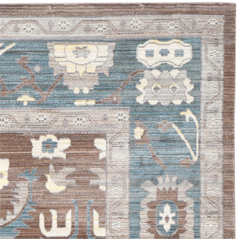 Safavieh Valencia Chocolate Traditional Rug - 9' x 12'