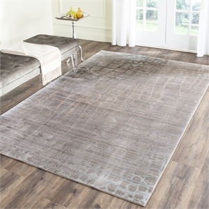 Safavieh Valencia Grey Traditional Rug - 4' x 6'
