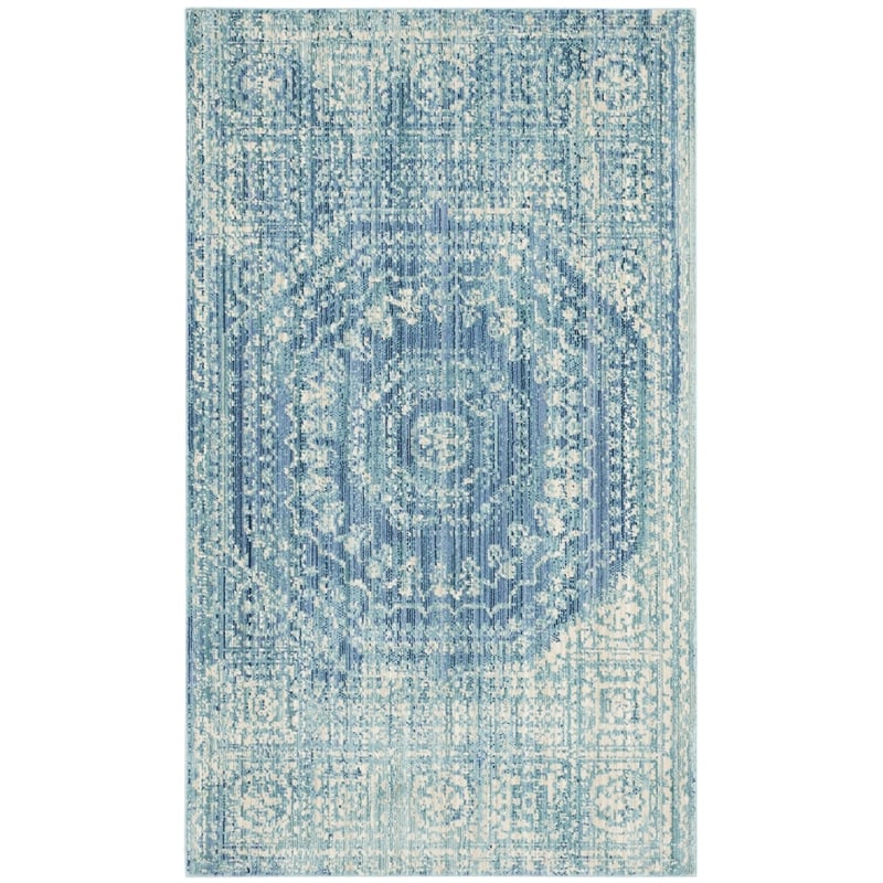 Safavieh Valencia Blue Traditional Rug - 3' x 5'