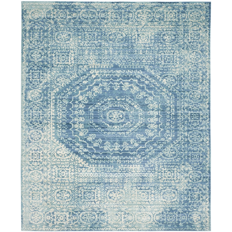Safavieh Valencia Blue Traditional Rug - 8' x 10'