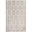 Safavieh Valencia 4' X 6' Polyester Power Loomed Rug in Mauve / Cream
