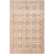Safavieh Valencia 4' X 6' Polyester Power Loomed Rug in Light Gray / Multi-Color